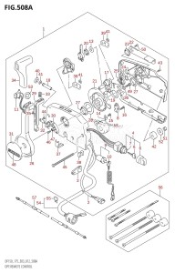 DF150Z From 15002Z-210001 (E03)  2012 drawing OPT:REMOTE CONTROL