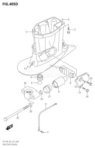 DF175AP From 17503P-710001 (E01 E40)  2017 drawing DRIVE SHAFT HOUSING (DF175AP:E40)