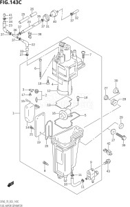 06001F-880001 (2008) 60hp E03-USA (DF60TK8) DF60 drawing FUEL VAPOR SEPARATOR (K1,K2,K3,K4,K5,K6,K7,K8,K9)