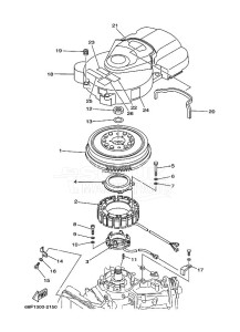 Z150PETOL drawing GENERATOR