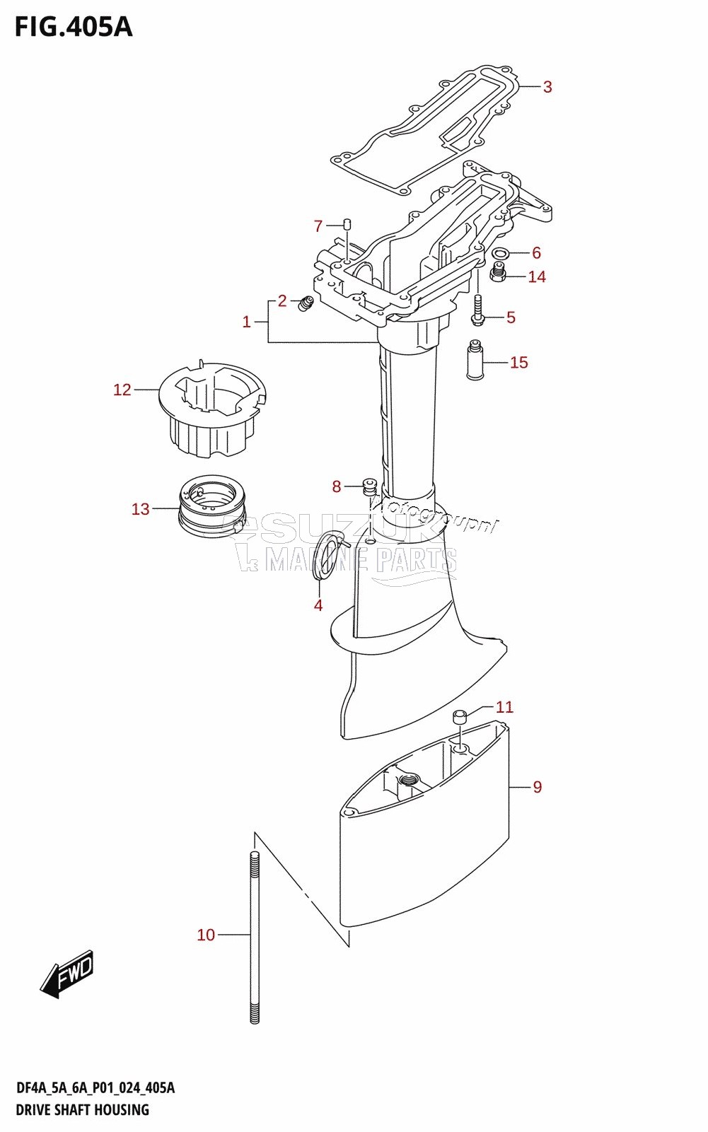 DRIVE SHAFT HOUSING