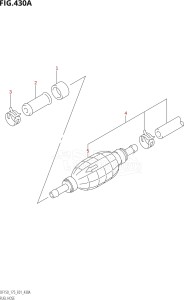 17502Z-010001 (2010) 175hp E01-Gen. Export 1 (DF175ZK10) DF175Z drawing FUEL HOSE