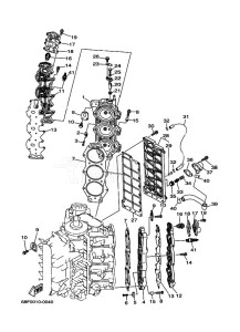 LZ150P drawing CYLINDER--CRANKCASE-2