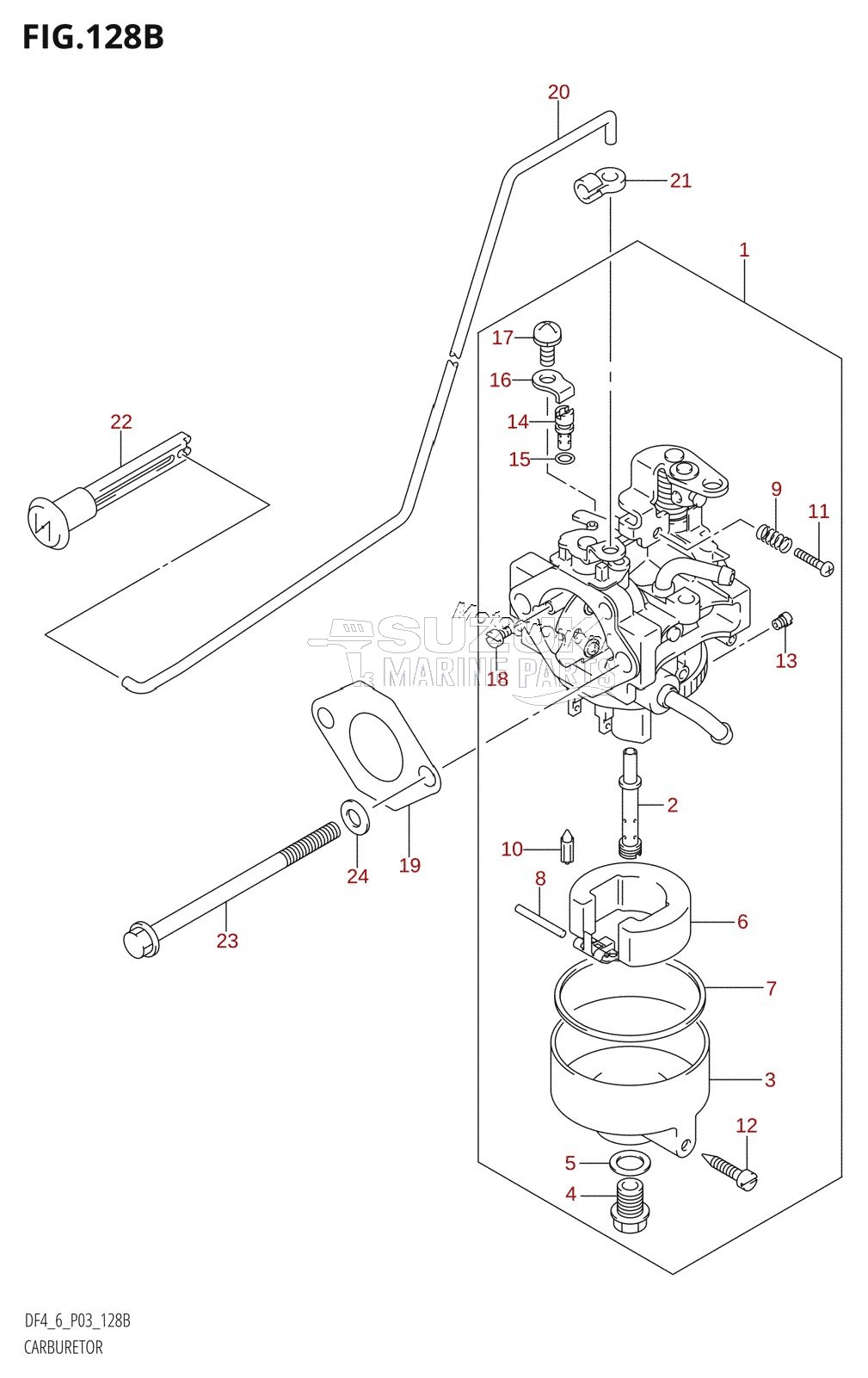 CARBURETOR (DF6:(K3,K4))