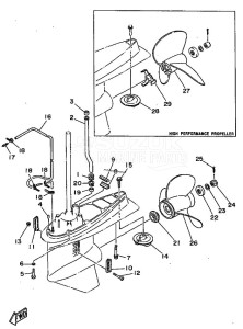 130B drawing PROPELLER-HOUSING-AND-TRANSMISSION