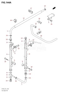 DF300Z From 30002Z-010001 (E01 E40)  2010 drawing FUEL INJECTOR