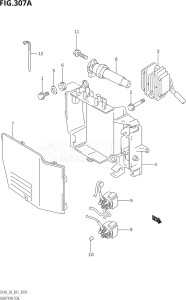 04001F-880001 (2008) 40hp E01-Gen. Export 1 (DF40QHK8  DF40TK8) DF40 drawing IGNITION COIL (X,Y,K1,K2,K3,K4)