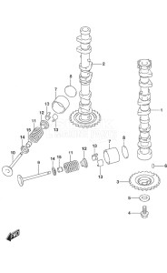 DF 40A drawing Camshaft