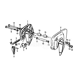 DT2 From C-10001 ()  1982 drawing CLAMP BRACKET