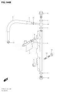 DF115A From 11503F-140001 (E11 E40)  2021 drawing FUEL INJECTOR (E40)