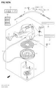 DF4 From 00401F-680001 (P01)  2006 drawing RECOIL STARTER