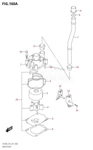 DF175AZ From 17503Z-910001 (E03)  2019 drawing WATER PUMP (DF200AT,DF200AST,DF175AT,DF150AT)