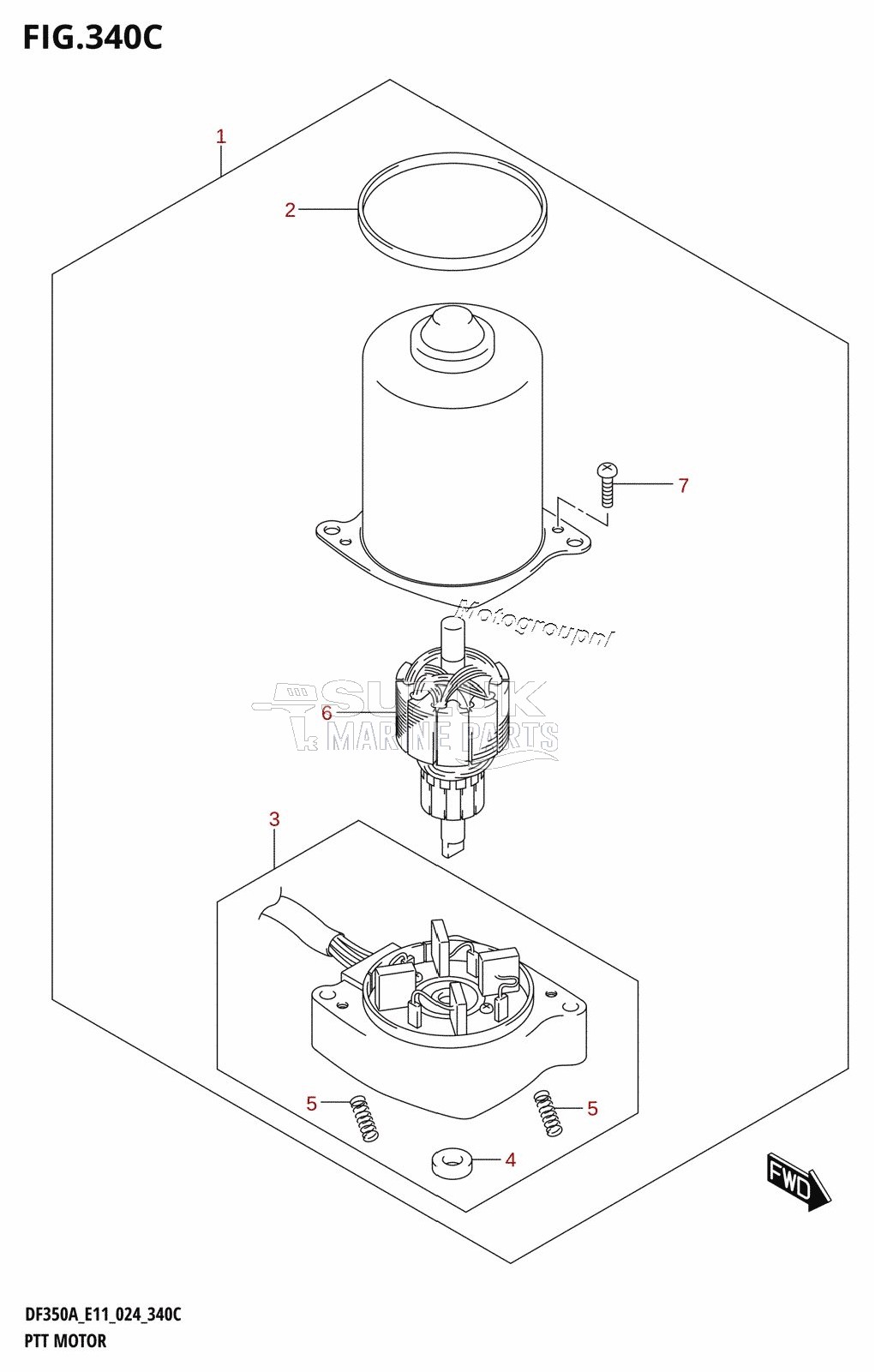 PTT MOTOR (DF350AMD,DF300BMD)