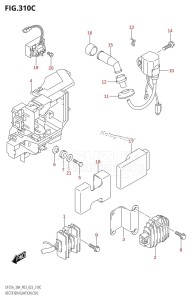 DF25A From 02504F-040001 (P03)  2020 drawing RECTIFIER /​ IGNITION COIL (DF30AT,DF30ATH)