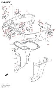 DF250Z From 25003Z-210001 (E01 E40)  2012 drawing SIDE COVER (DF250T:E40:(X-TRANSOM,XX-TRANSOM))