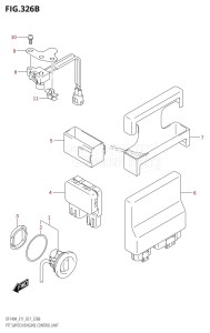 DF140A From 14003Z-140001 (E11 E40)  2021 drawing PTT SWITCH /​ ENGINE CONTROL UNIT (DF115AST,DF115AT,DF115AZ)