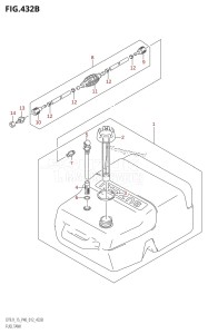 DT15 From 01504-210001 (P37-)  2012 drawing FUEL TANK (DT9.9:P40)