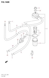 DT15 From 01501K-371001 (E36)  2003 drawing FUEL PUMP (DT9.9K,DT15K)