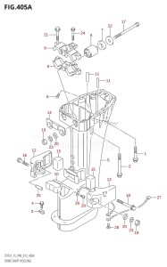 DT9.9 From 00996-310001 (P40)  2013 drawing DRIVE SHAFT HOUSING (DT9.9:P40)