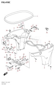 DF80A From 08002F-140001 (E01 E40)  2021 drawing SIDE COVER (DF90AWQH)