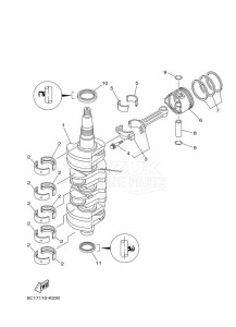 F50FETL drawing CRANKSHAFT--PISTON