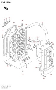 DF100A From 10003F-140001 (E01)  2021 drawing CYLINDER HEAD