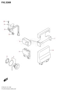 DF140A From 14003F-510001 (E40)  2015 drawing PTT SWITCH /​ ENGINE CONTROL UNIT (DF115AT:E01)