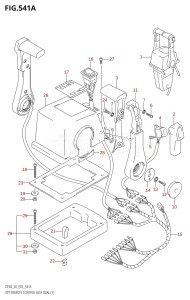 DF50 From 05001F-151001 (E03)  2001 drawing OPT:REMOTE CONTROL ASSY DUAL (1) (K5,K6,K7,K8,K9,K10)