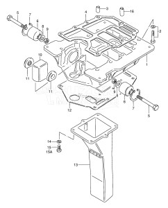 DT85TC From 8501-351001 ()  1994 drawing ENGINE HOLDER (WT,WQ,WHQ,MQ ~MODEL:94)