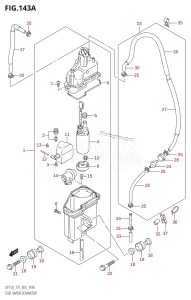 DF175Z From 17501Z-880001 (E03)  2008 drawing FUEL VAPOR SEPARATOR