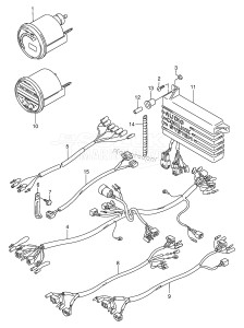 DT175 From 17501-231001 ()  1992 drawing METER (DT200S /​ 200SG)