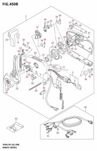 DF20A From 02002F-340001 (E01 E40)  2023 drawing REMOTE CONTROL ((DF9.9BR,DF15AR,DF20AR):(022,023))