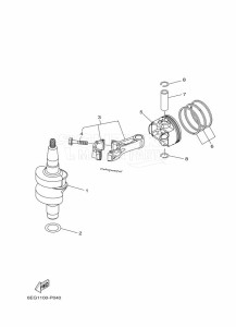 F2-5BMHL drawing CRANKSHAFT--PISTON