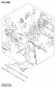 DF40A From 04003F-410001 (E01)  2014 drawing OPT:REMOTE CONTROL (DF50A:E01)