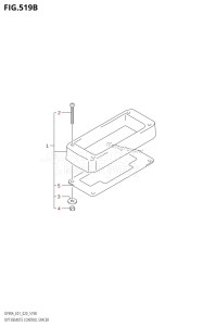 DF100B From 10004F-340001 (E01 E40)  2023 drawing OPT:REMOTE CONTROL SPACER (DF100B)