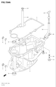 01502F-780001 (2007) 15hp P01-Gen. Export 1 (DF15K7  DF15RK7) DF15 drawing OIL PAN.