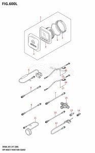 DF40A From 04003F-710001 (E01)  2017 drawing OPT:MULTI FUNCTION GAUGE (DF60ATH:E01)