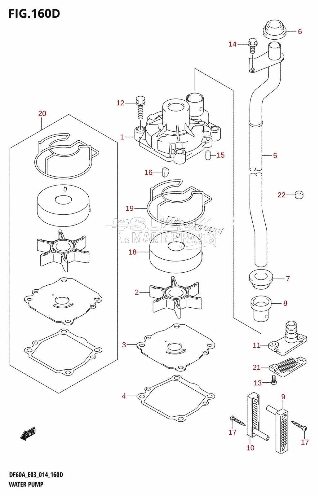 WATER PUMP (DF50AVT)