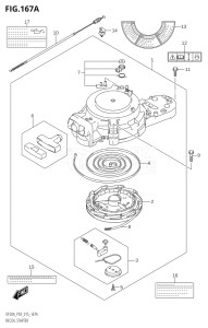 01504F-510001 (2005) 15hp P03-U.S.A (DF15A  DF15AR  DF15ATH) DF15A drawing RECOIL STARTER (DF9.9B:P03)