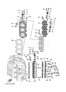 LZ250DETOX drawing CYLINDER--CRANKCASE-2