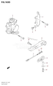 DF70A From 07003F-310001 (E01 E40)  2013 drawing THROTTLE BODY (DF70ATH:E40)