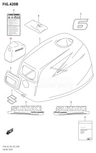 DF6A From 00603F-810001 (P03)  2018 drawing ENGINE COVER (DF6A)