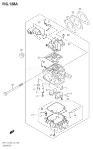 00993F-110001 (2011) 9.9hp P03-U.S.A (DF9.9T  DF9.9TH) DF9.9 drawing CARBURETOR (DF9.9T:P03)