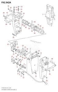 DF140AZ From 14003Z-510001 (E03)  2015 drawing OPT:REMOTE CONTROL ASSY DUAL (2)