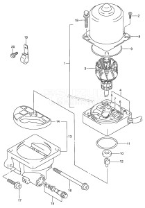 DT140 From 14003-861001 ()  1998 drawing POWER UNIT (MODEL:96~00)