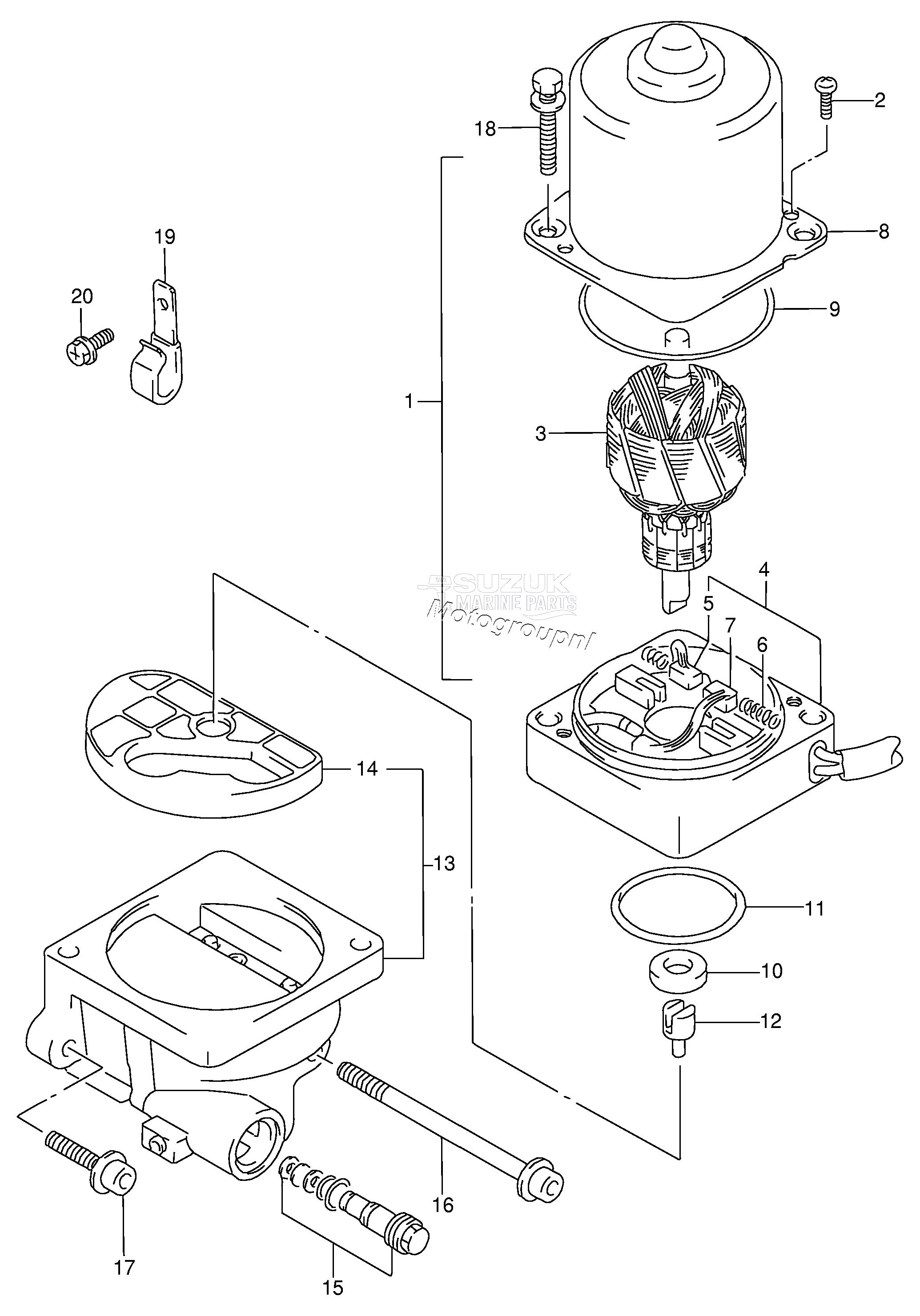 POWER UNIT (MODEL:96~00)