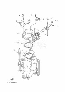 LF225XCA-2020 drawing THROTTLE-BODY