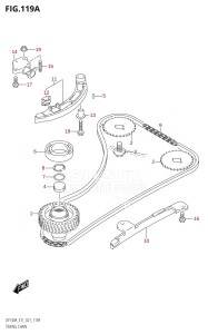 DF140A From 14003F-040001 (E11 E40)  2020 drawing TIMING CHAIN