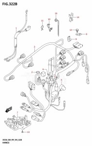 DF25A From 02504F-610001 (P01)  2016 drawing HARNESS (DF25AR:P01)