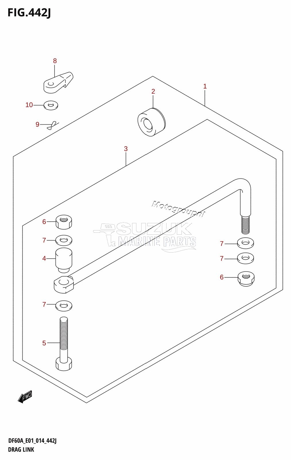 DRAG LINK (DF60AQH:E01)